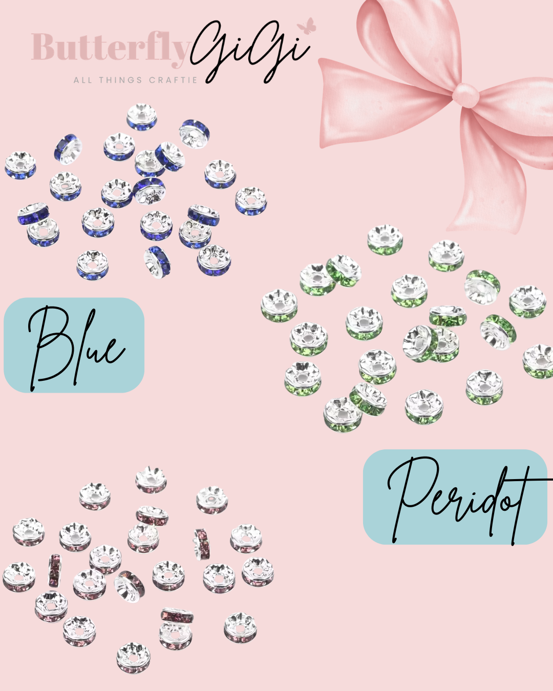 Spacer Rhinestones (10)