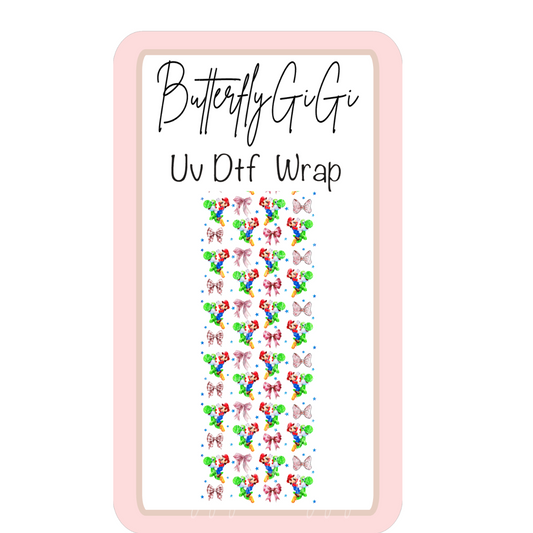 Wrap Super Bros Coquette UV Dtf
