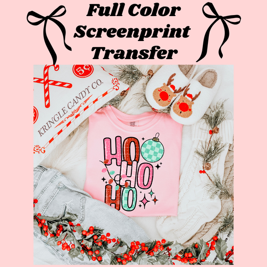 DTF Transfer HoHoHo