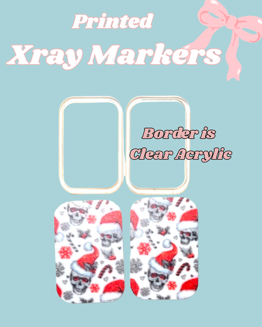 Christmas Skellie Xray Markers