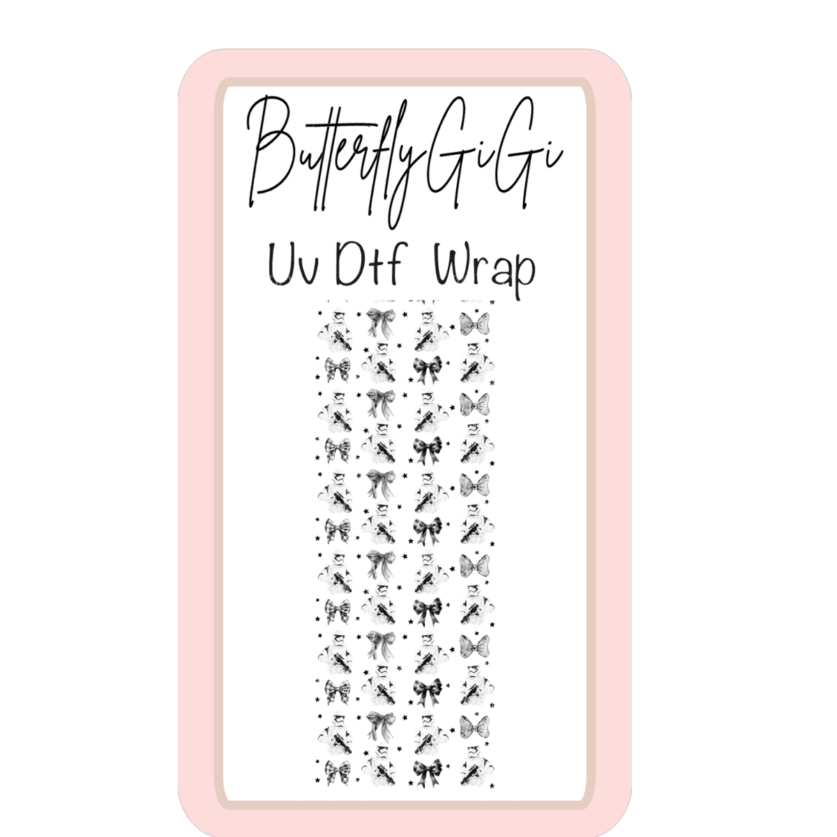 Wrap Trooper Coquette UV Dtf
