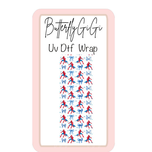 Wrap Spider Coquette UV Dtf