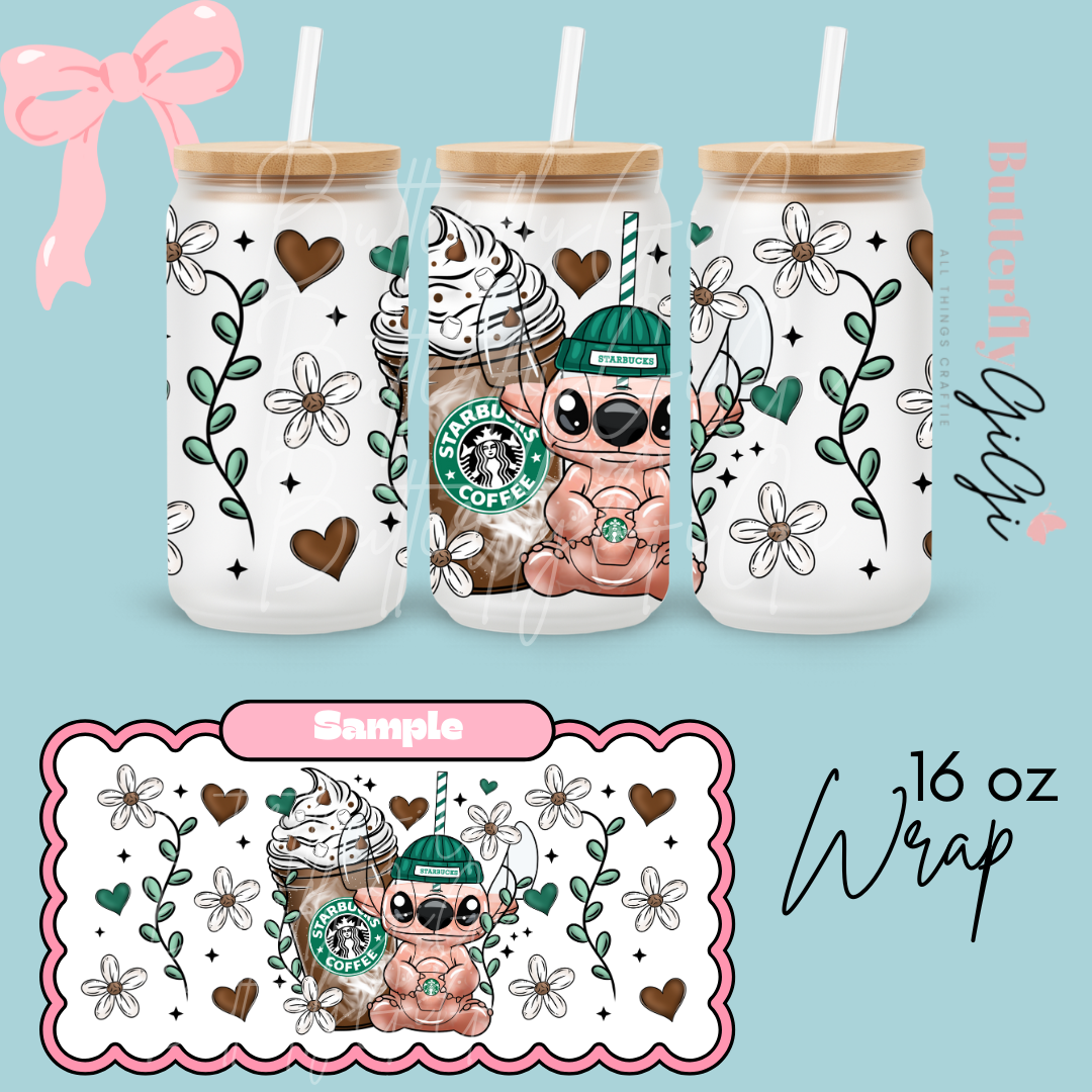 Star B & Characters 16oz