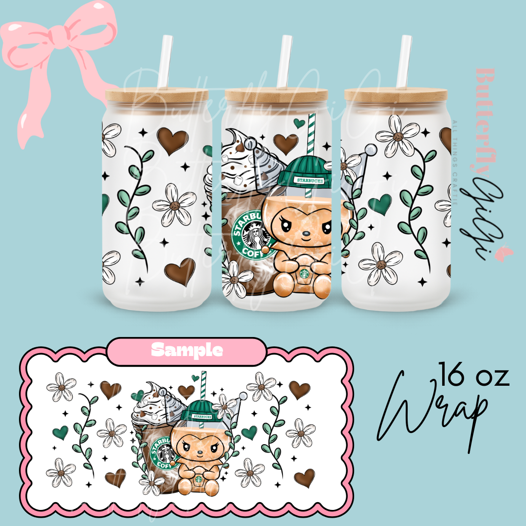 Star B & Characters 16oz