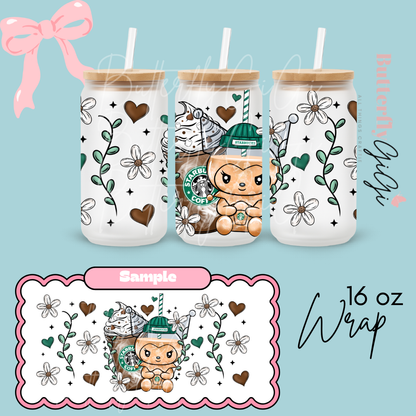Star B & Characters 16oz