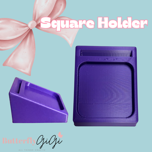 Square Reader Business Card Holder 3D Printed