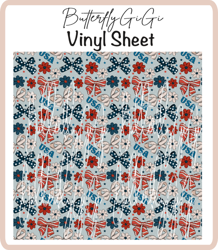 Americana USA Vinyl Sheet