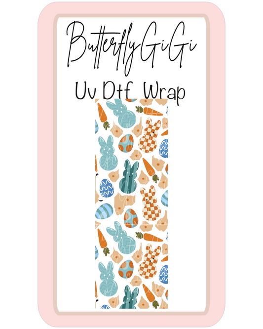 Wrap Boho Bunny LARGE UV DTf
