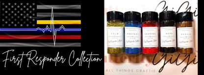 CALM Ultra Fine Glitter I First Responder Collection