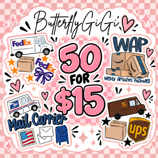Mail Service Stickers