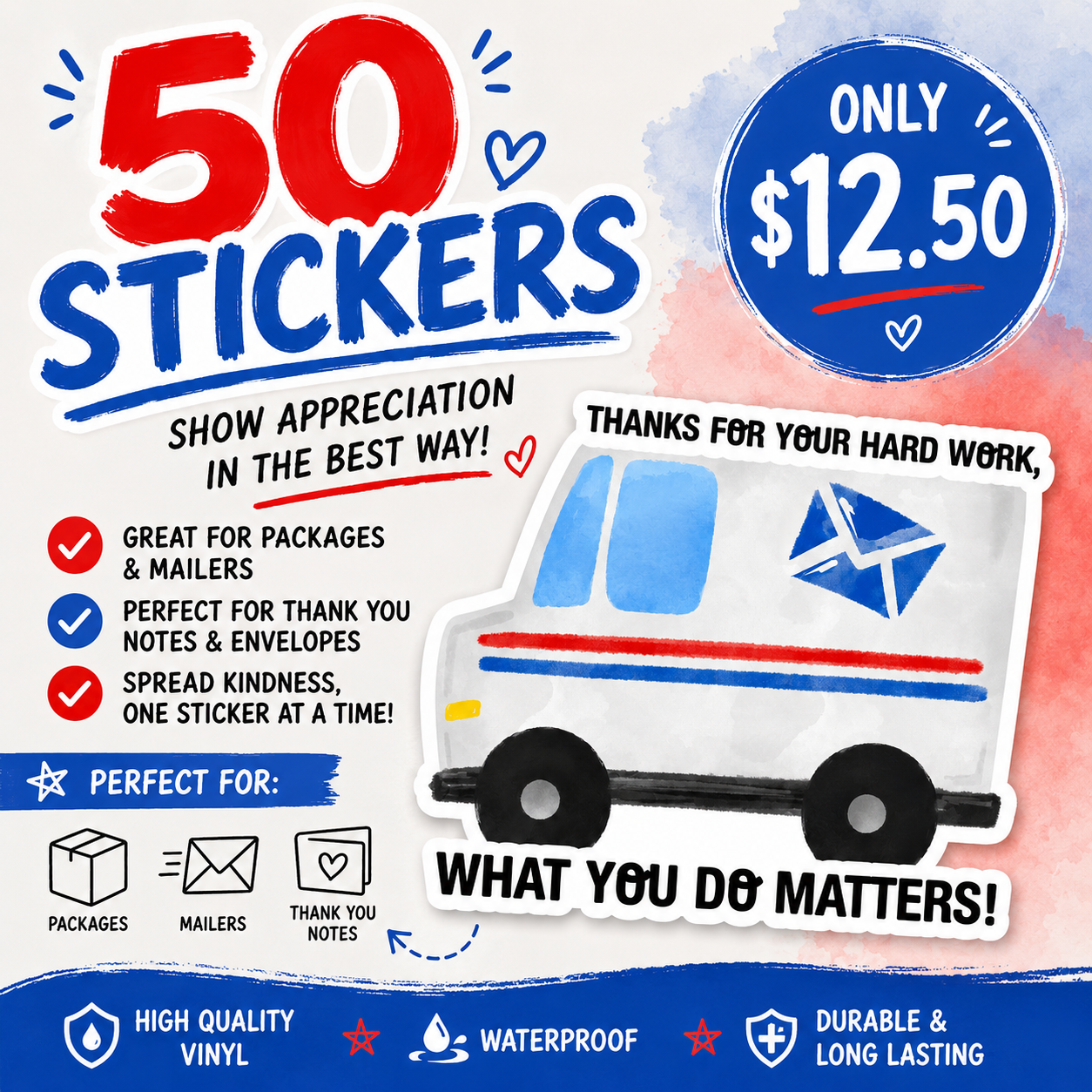 Postal Service Stickers