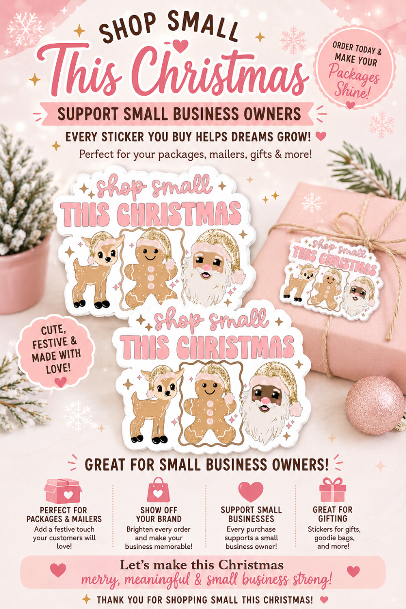 Christmas Postal Service Stickers