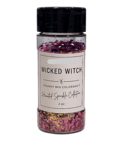 WICKED WITCH Chunky Mix COLORSHIFT Glitter I Haunted Sparkle Collection