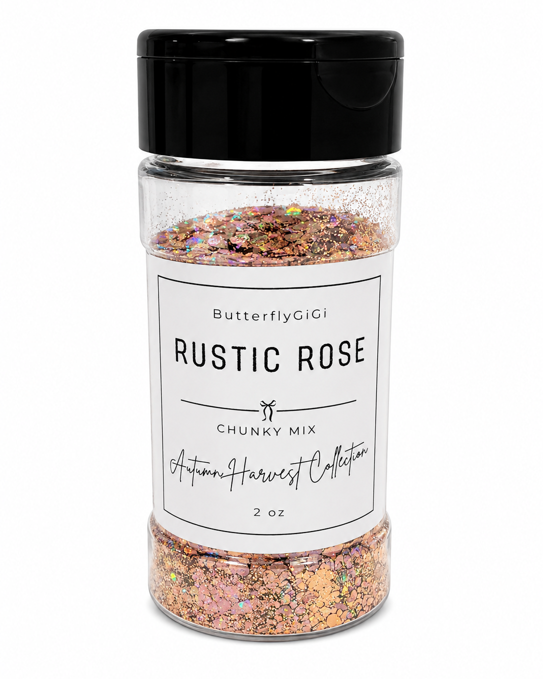 RUSTIC ROSE  Chunky Mix Glitter I Autumn Harvest Collection