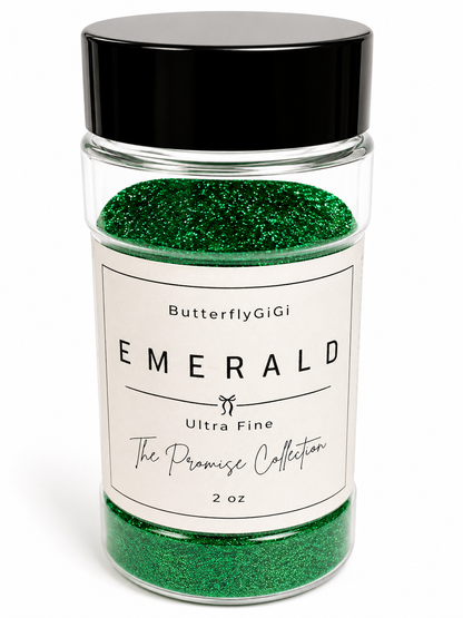 EMERALD Ultra Fine Glitter I Promise Collection