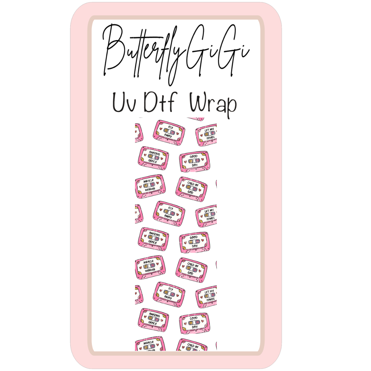 Wrap Child of God UV Dtf