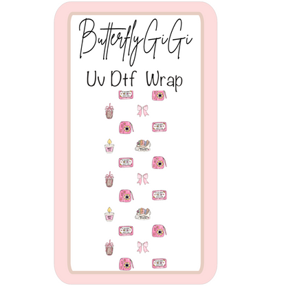 Wrap Coffee Bible Study UV Dtf