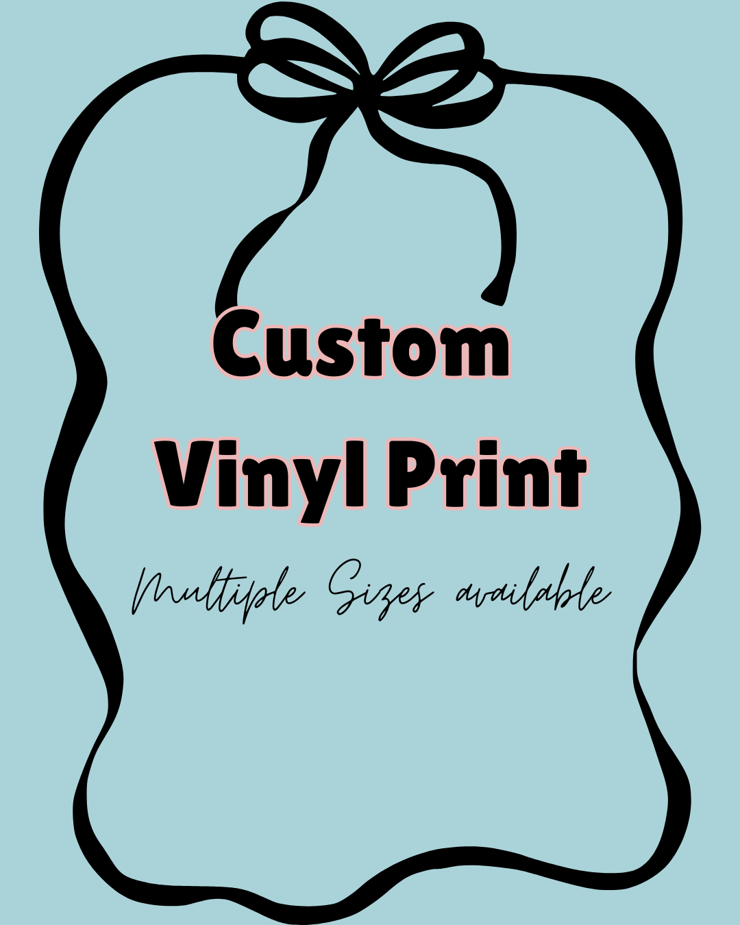 .Custom Print Vinyl Sheet