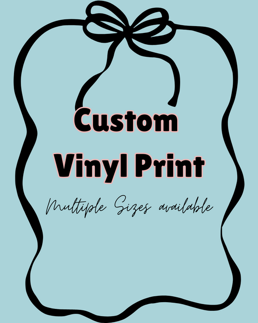 .Custom Print Vinyl Sheet