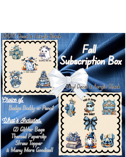 Subscription Box Fall SOLD SEPARATELY