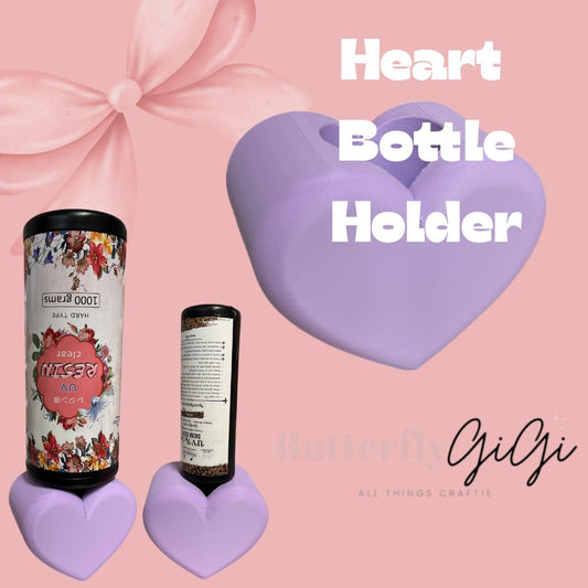 Bottle Holder Heart 3D Printed