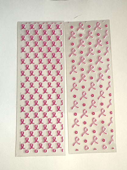 Wrap Breast Cancer Ribbon Pink UV DTF
