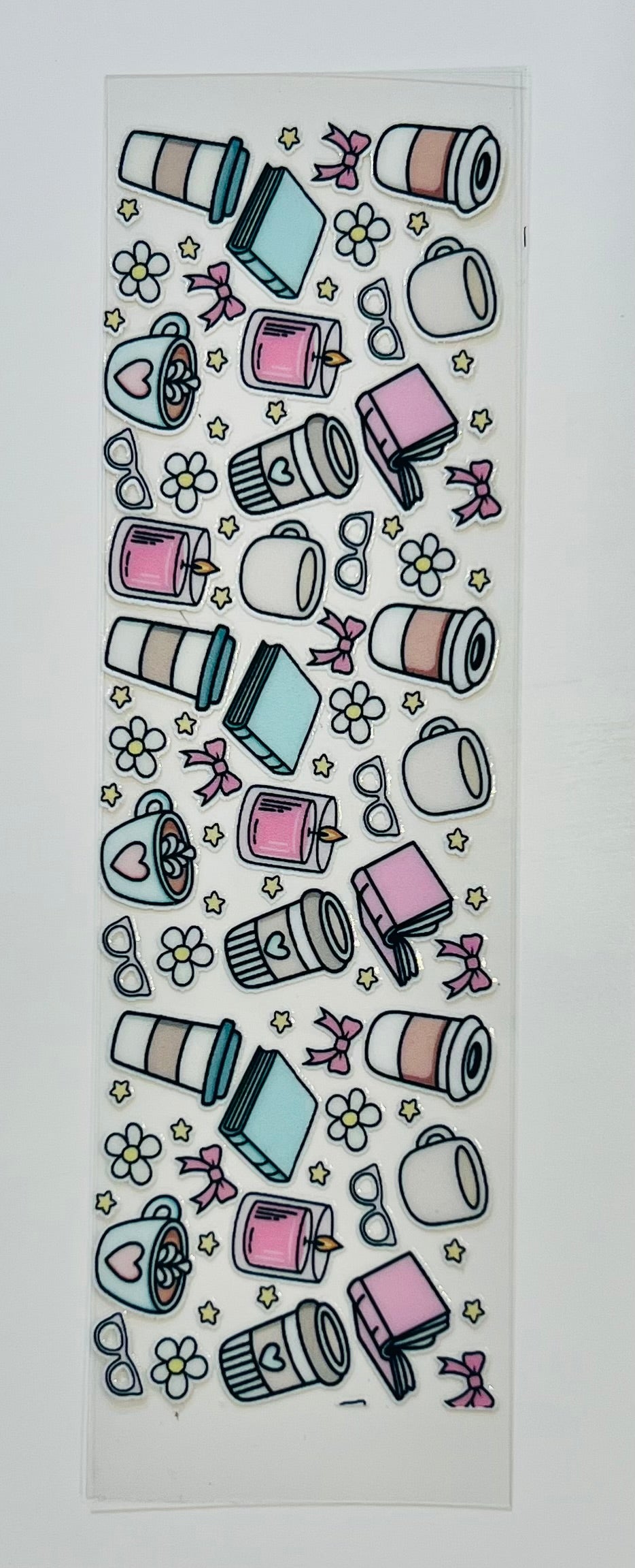 Wrap Cups Cute Coffee UV Dtf
