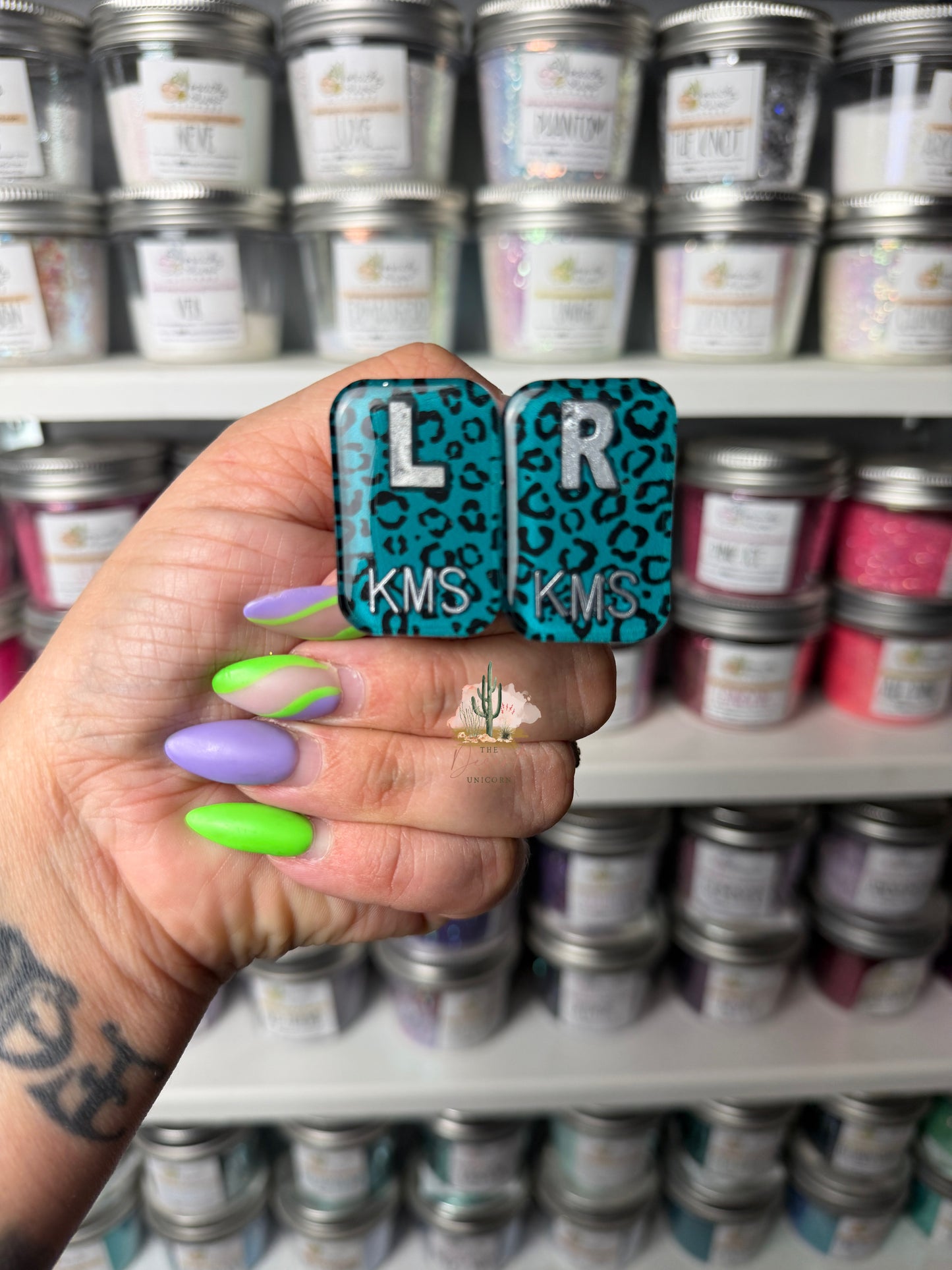 Cheetah Print Printed Xray Markers