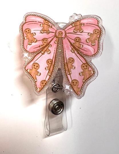 Gingerbread Bow UV DTF