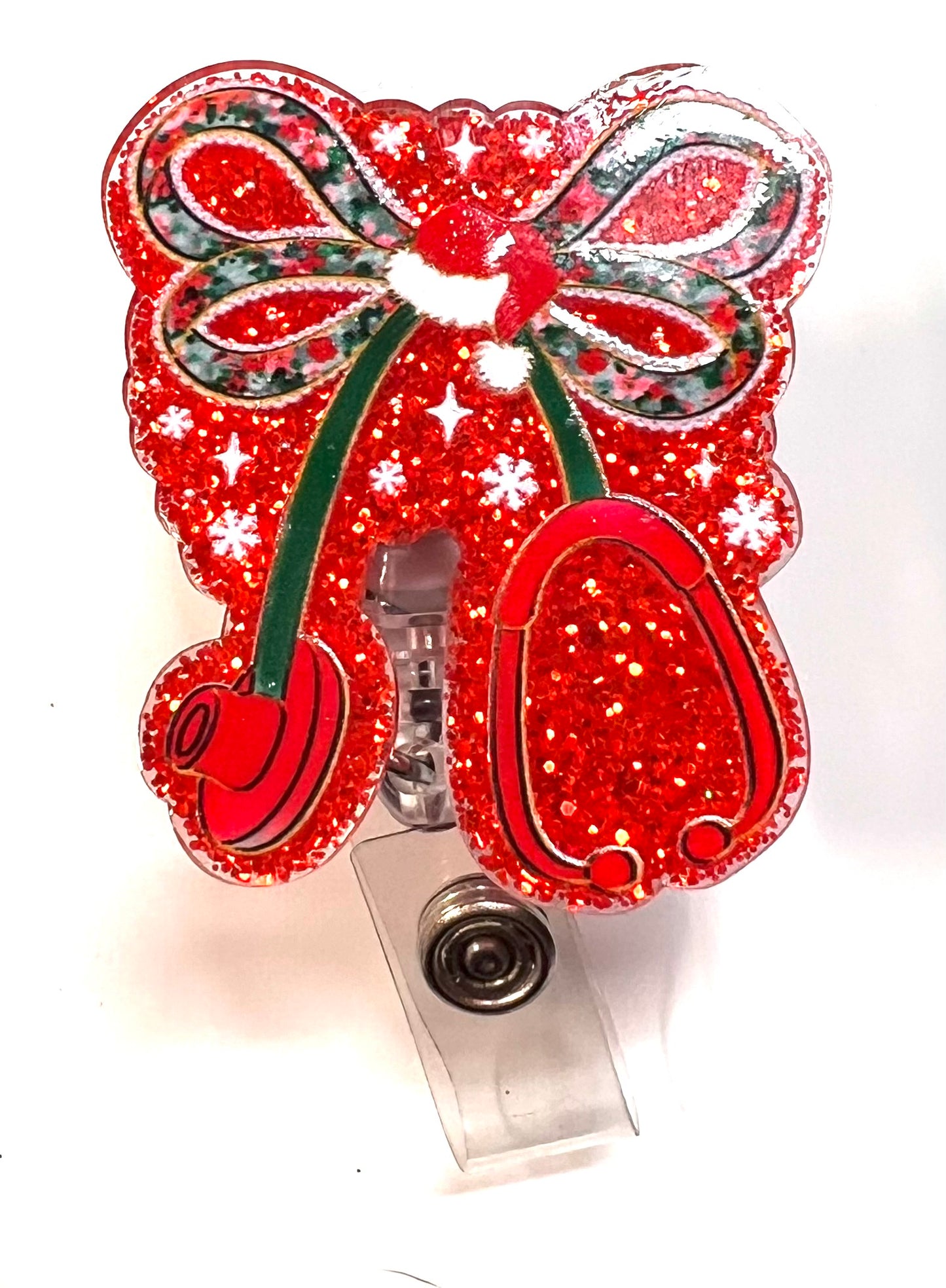 Twinkle Triage Stethoscope Bow UV DTF