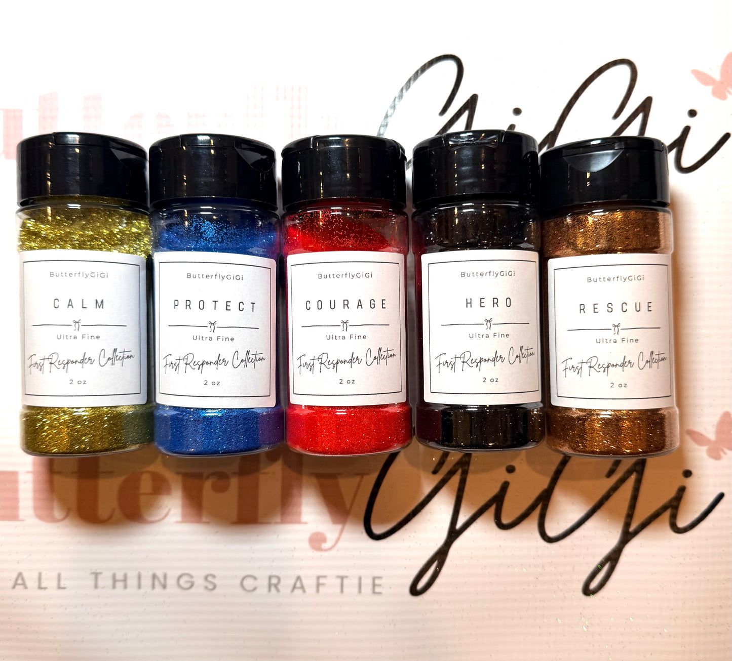 CALM Ultra Fine Glitter I First Responder Collection