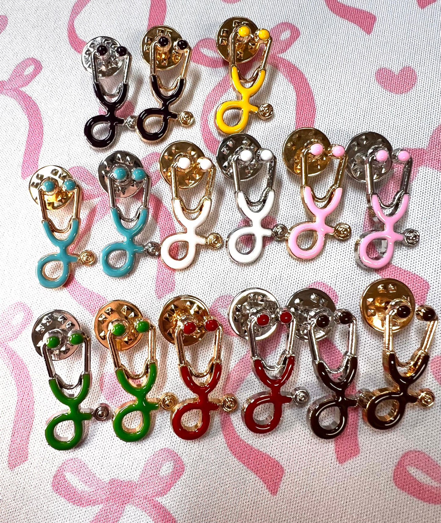 .Pin Stethoscope Medical Enamel