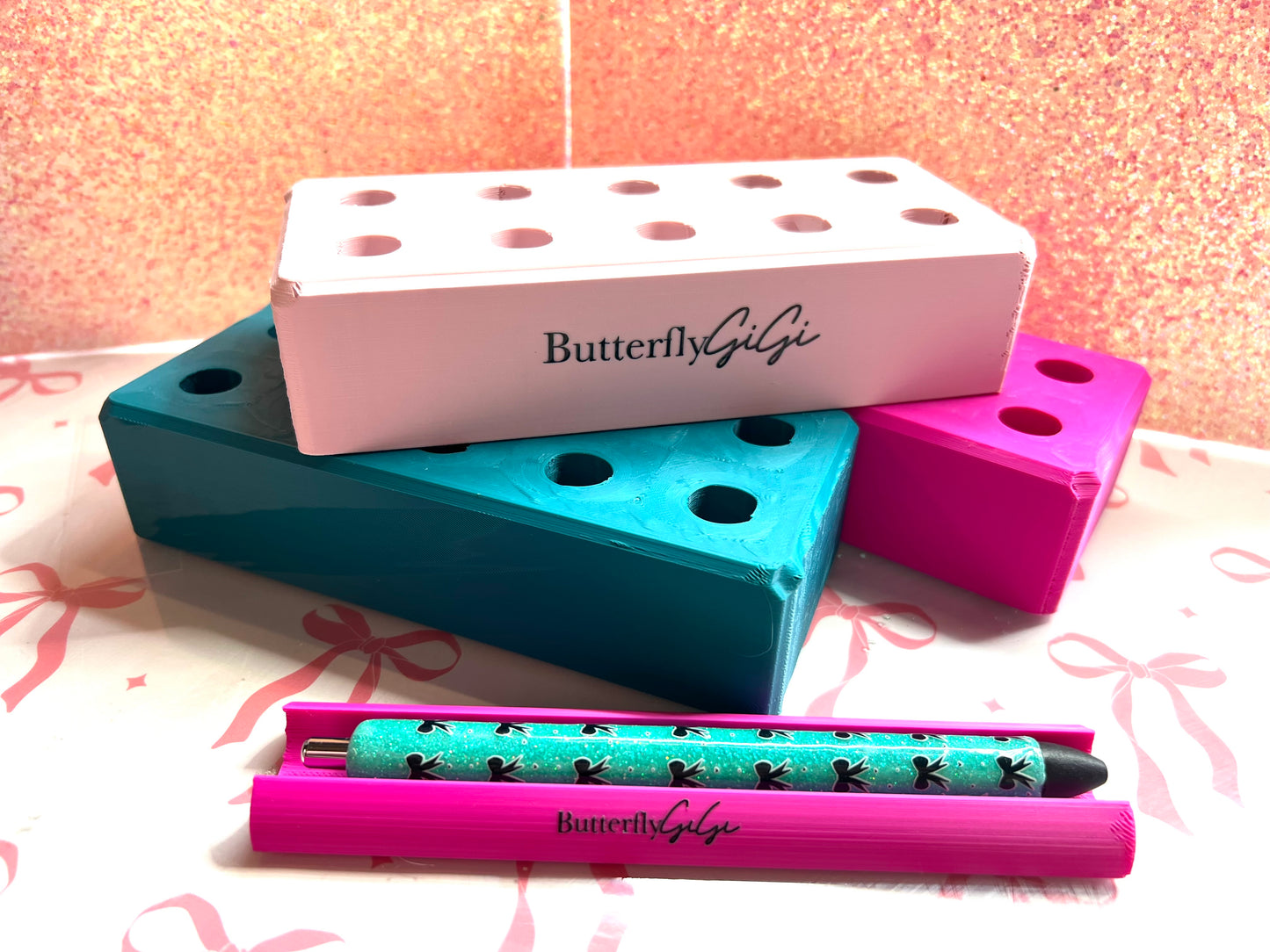 3D Printed Pen Drying Holder/ Display Block