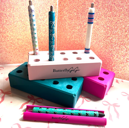 3D Printed Pen Drying Holder/ Display Block