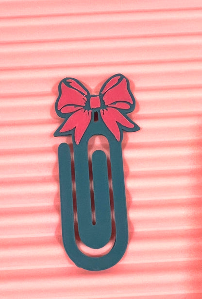 3D Printed Paperclip Bow