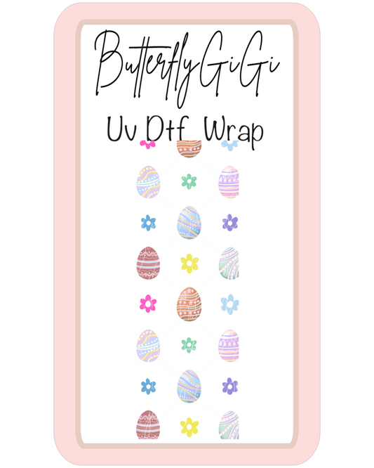 Wrap Jeweled Eggs UvDTF