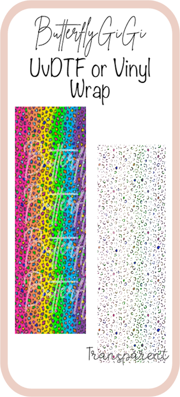 Leopard Rainbow Wrap