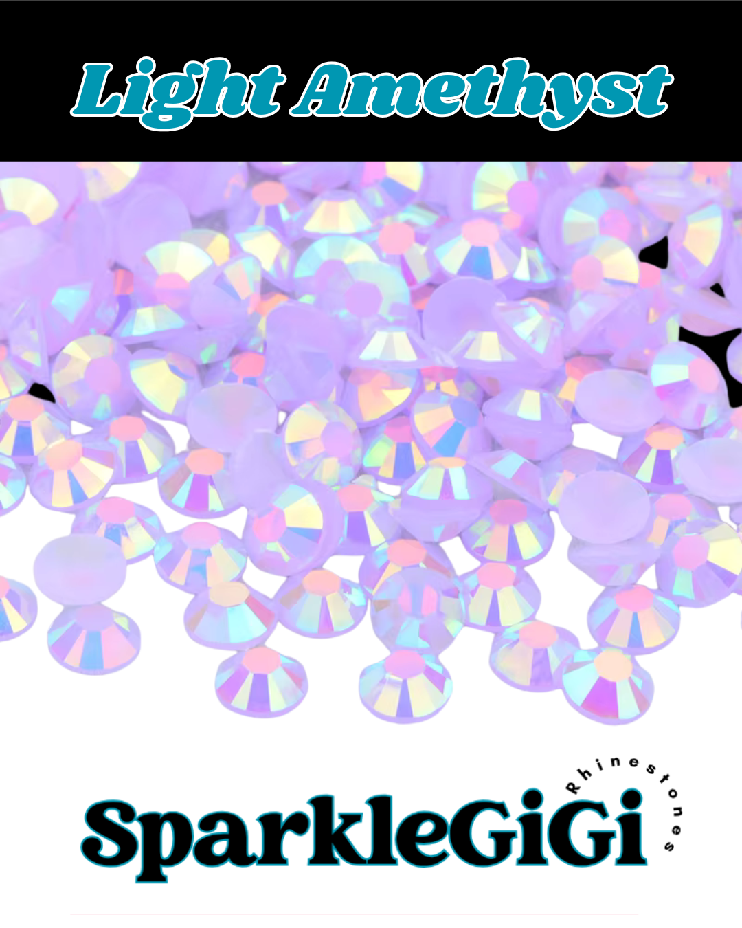 JELLY AB  Fill- Mixed Size Rhinestone