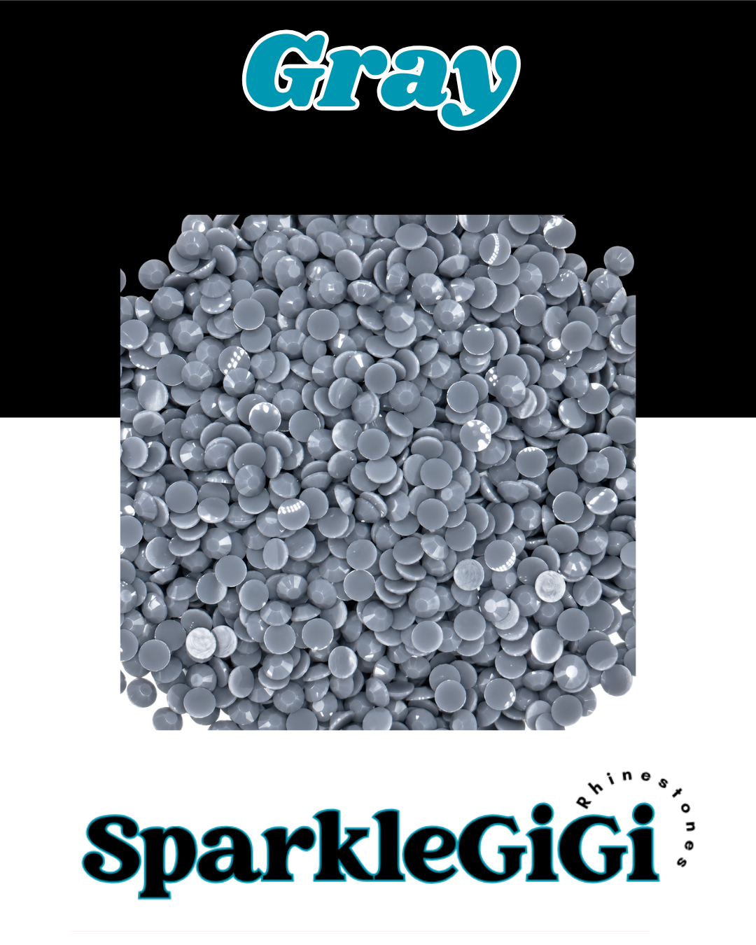 JELLY SOLID Fill- Mixed Size Rhinestone