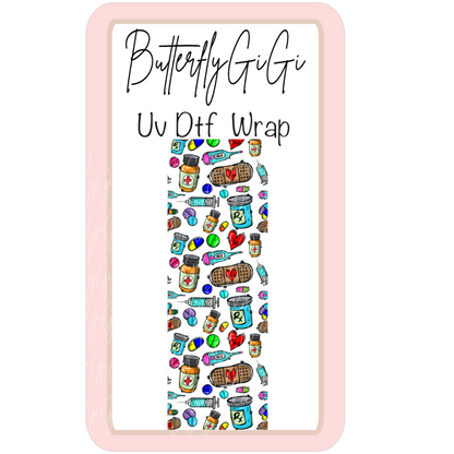Wrap Medical Colorful Uv Dtf