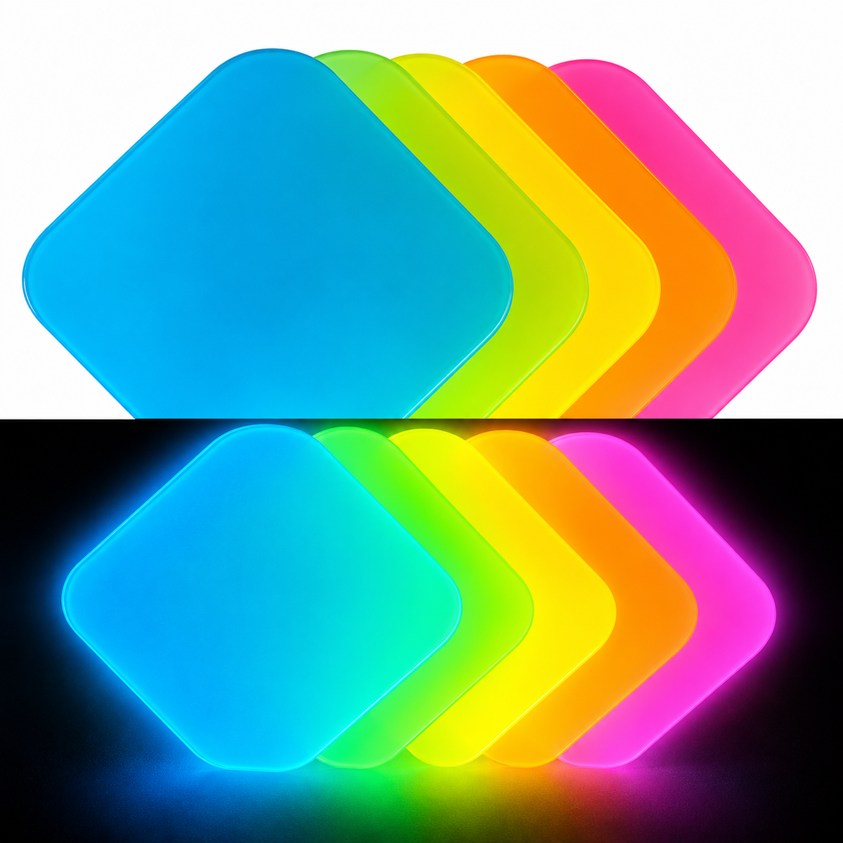 Glow in the Dark Acrylic Freshie Charm Holder