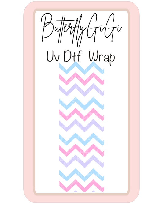 Wrap PB Chevron LARGE UvDTF