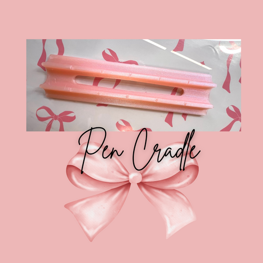 3D Printed Pen Cradle- Can be Personalized