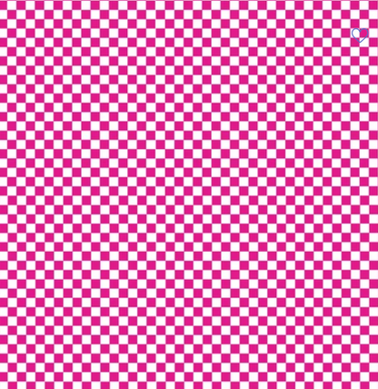 Checkered Acrylic Freshie Charm Holder