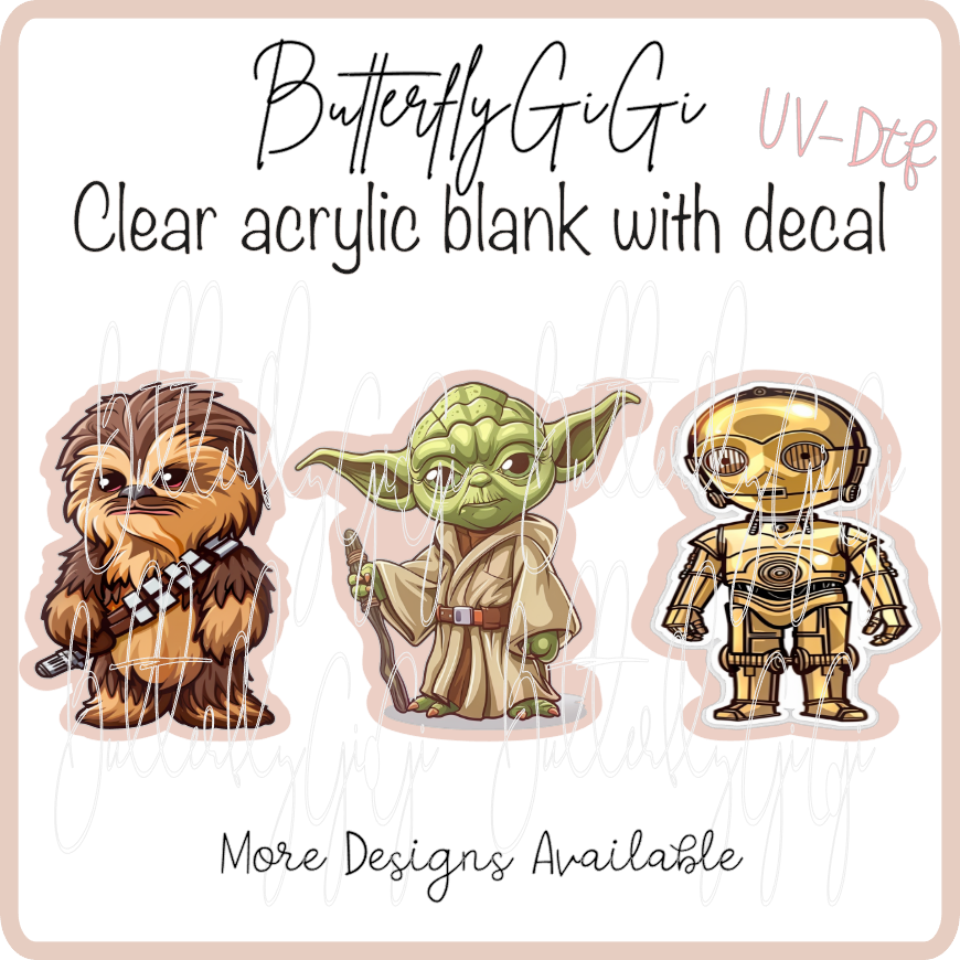 Star War Character  UvDTF