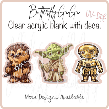 Star War Character  UvDTF