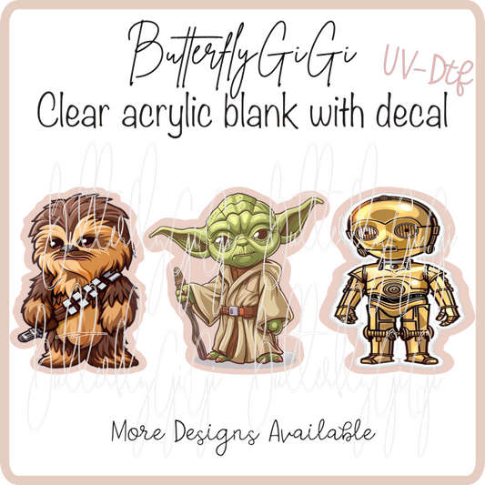 Star War Character  UvDTF