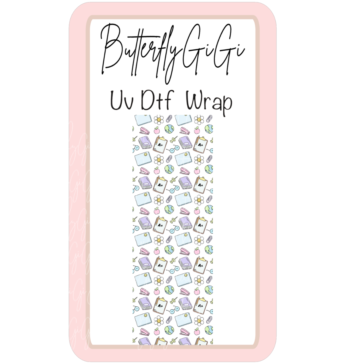 Wrap Teacher HS Uv Dtf Wrap