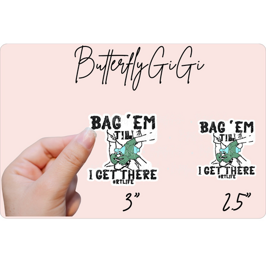 Sticker Bag Em Sticker I Respiratory Therapist