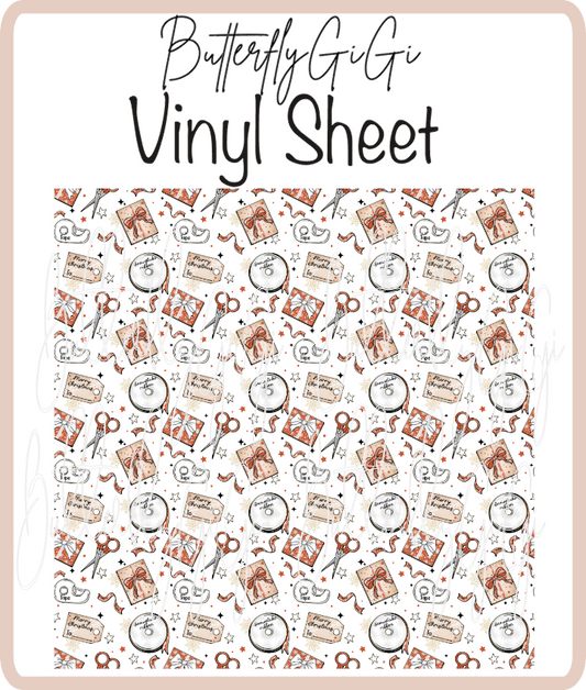 Wrapping Paper Vinyl Sheet